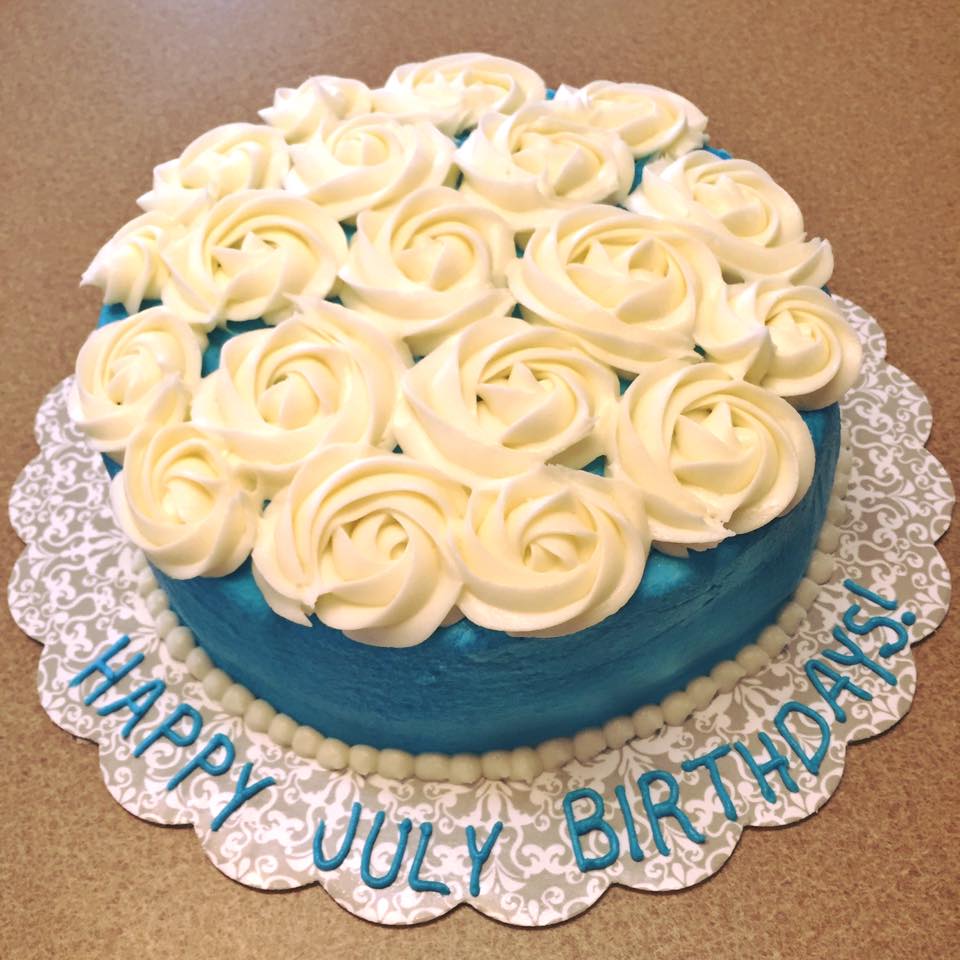 July Group Cake