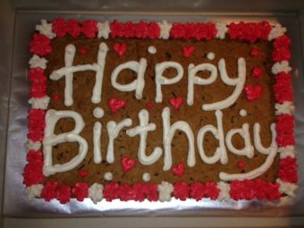 Group Cookie Cake